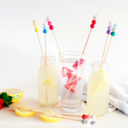 DIY | Decorative Bead Drink Stirrers