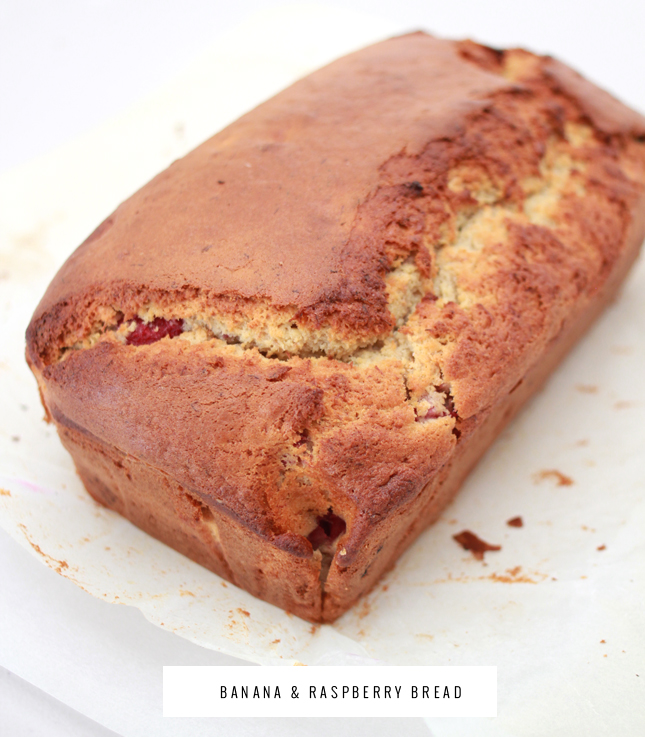 Homemade Banana & Raspberry Bread | casinositekor.highwallsblog.com