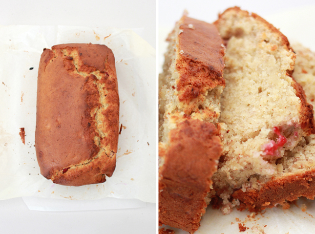 Homemade Banana & Raspberry Bread | casinositekor.highwallsblog.com