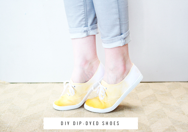 DIY Ombre Shoes for Frankie Magazine | casinositekor.highwallsblog.com
