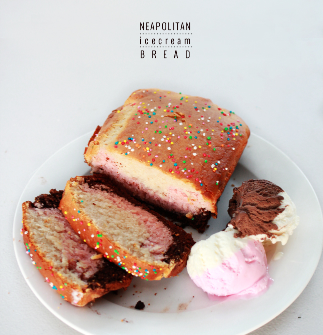 Neapolitan Icecream Bread | casinositekor.highwallsblog.com