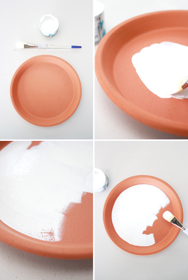 From the Garden to the Table: DIY Terracotta Dinnerware | casinositekor.highwallsblog.com