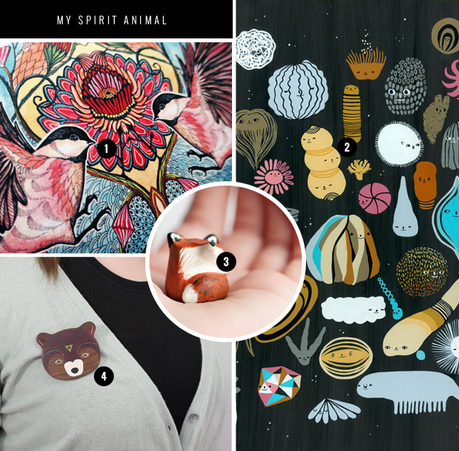 Oh Etsy: Spirit Animals | casinositekor.highwallsblog.com