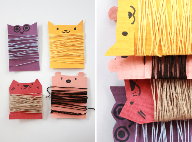 DIY | Animal Thread Organizers | casinositekor.highwallsblog.com