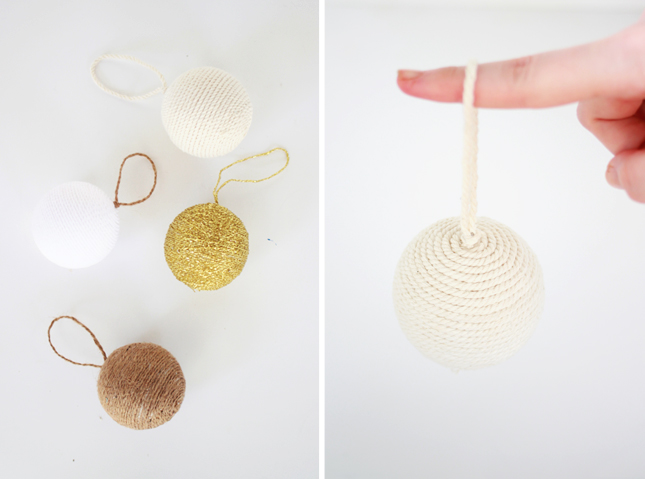 DIY | Wrapped Baubles by casinositekor.highwallsblog.com