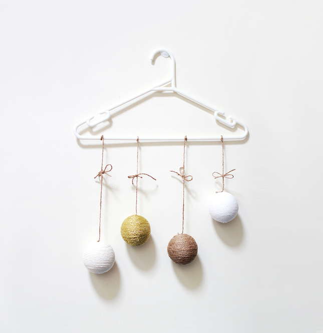 DIY | Wrapped Baubles by casinositekor.highwallsblog.com