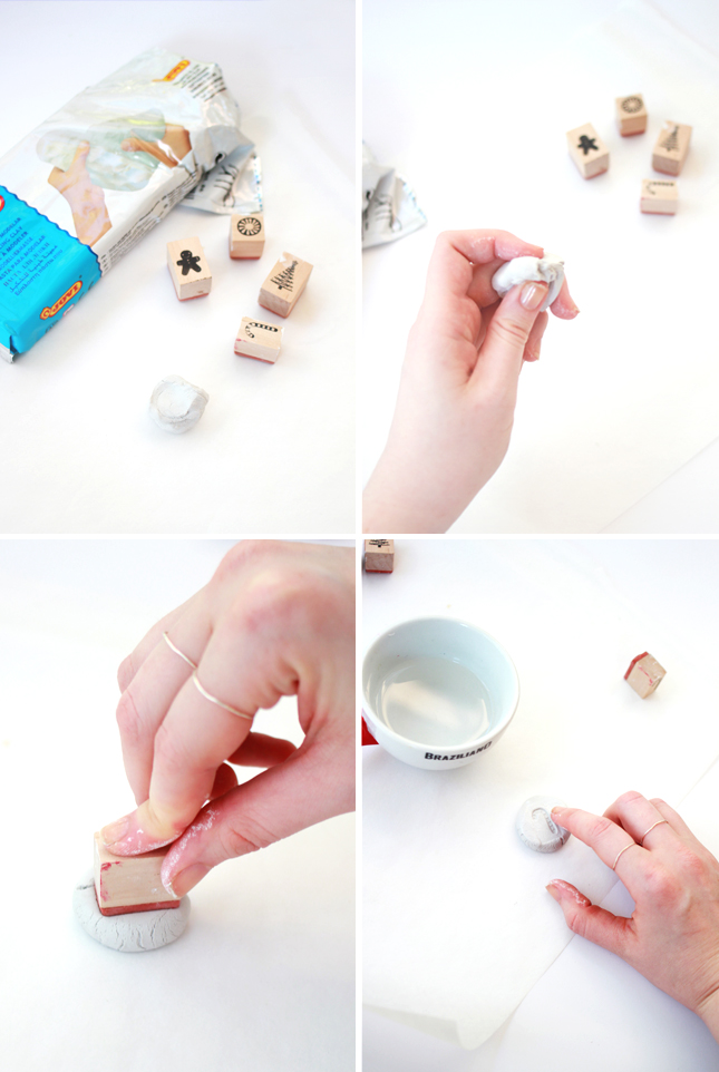 DIY | Stamped Clay Christmas Ornaments by casinositekor.highwallsblog.com