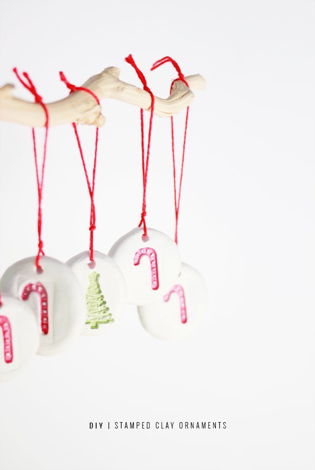 DIY | Stamped Clay Christmas Ornaments by casinositekor.highwallsblog.com