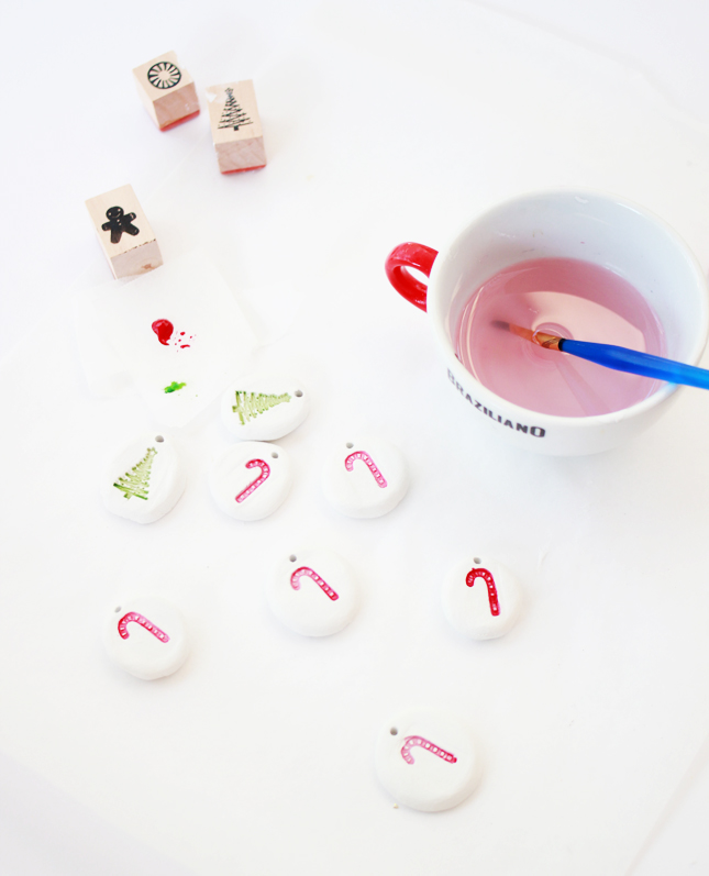 DIY | Stamped Clay Christmas Ornaments by casinositekor.highwallsblog.com