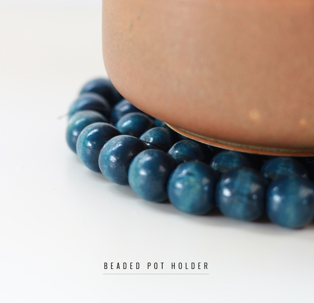 DIY | Beaded Pot Holder for Drifter & the Gypsy (by casinositekor.highwallsblog.com)