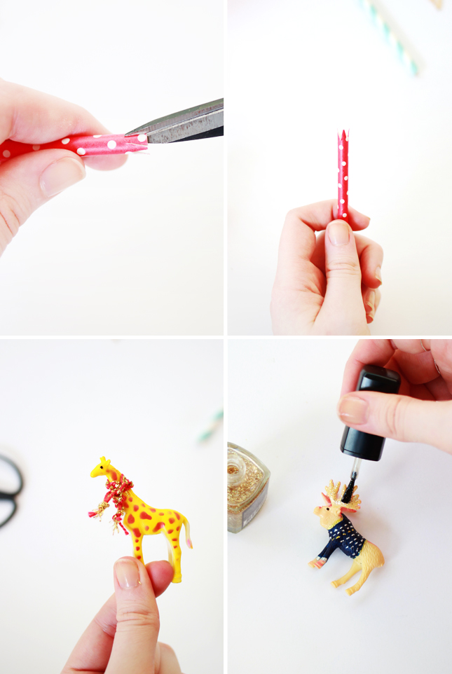 DIY | Wintery Animal Cupcake Toppers from casinositekor.highwallsblog.com