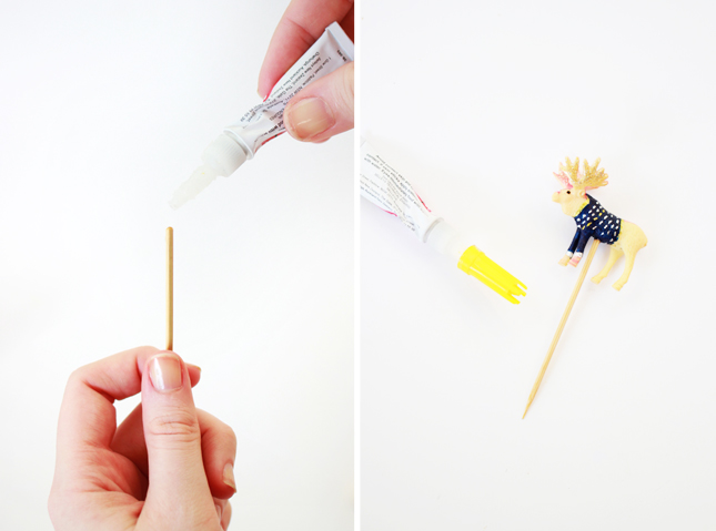 DIY | Wintery Animal Cupcake Toppers from casinositekor.highwallsblog.com