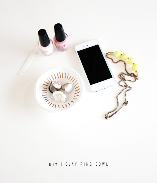 DIY | Clay Ring Bowl by casinositekor.highwallsblog.com for Drifter & the Gypsy