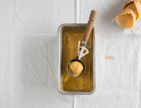 RECIPE | Salted Mango & Coconut Ice Cream by Erika Rax 