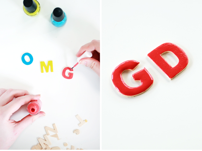 Make your own Candy Coloured Letter Cake Toppers | casinositekor.highwallsblog.com
