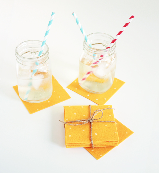 DIY | Spotted Coasters from casinositekor.highwallsblog.com