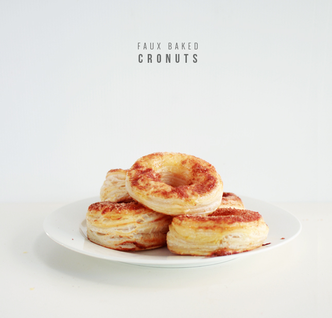 Faux Baked "Cronuts" (not actually cronuts!) | casinositekor.highwallsblog.com