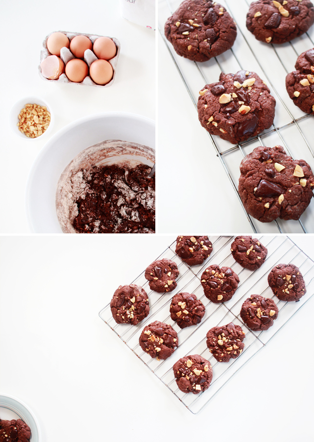 RECIPE | Dark Chocolate & Peanut Butter Cookies | casinositekor.highwallsblog.com