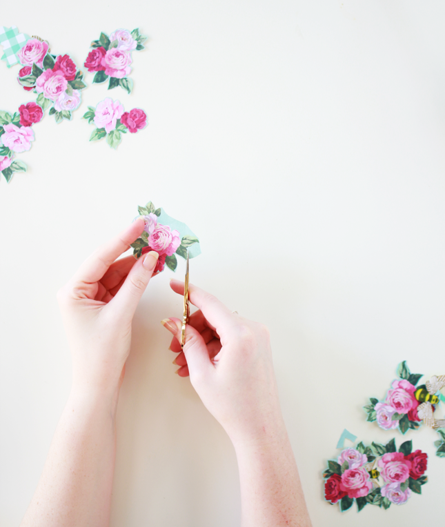 Make your own pretty garlands from patterned paper | casinositekor.highwallsblog.com