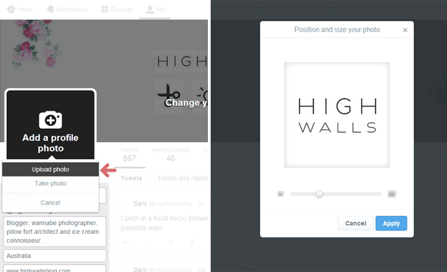 Step by Step guide to the new Twitter Profiles | casinositekor.highwallsblog.com