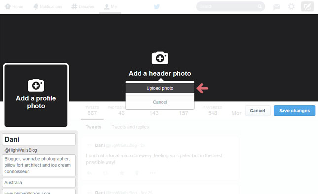 Step by Step guide to the new Twitter Profiles | casinositekor.highwallsblog.com