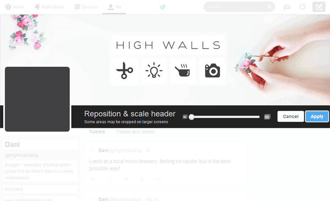 Step by Step guide to the new Twitter Profiles | casinositekor.highwallsblog.com