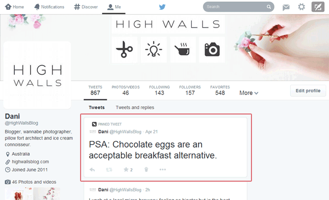 Step by Step guide to the new Twitter Profiles | casinositekor.highwallsblog.com