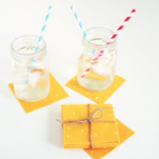 DIY | Spotted Coasters