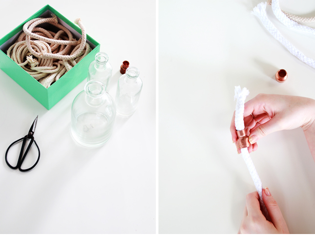 Make your own oil lantern from any glass bottle | Full steps at casinositekor.highwallsblog.com