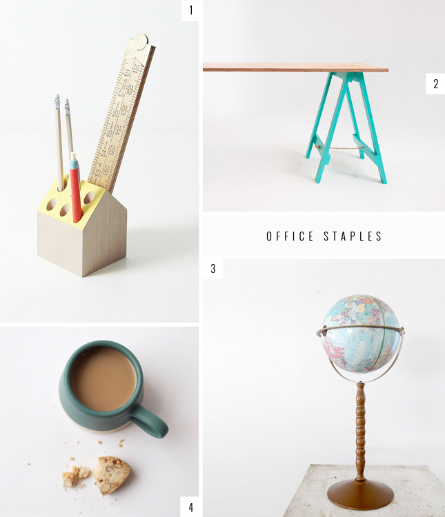 Find ways to liven up your work space with these office staples from Etsy (via casinositekor.highwallsblog.com)