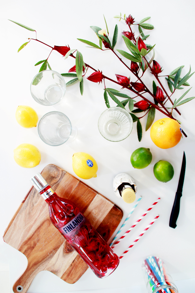 Excotic Rosella Cocktails - 3 ways! See the full recipes at casinositekor.highwallsblog.com