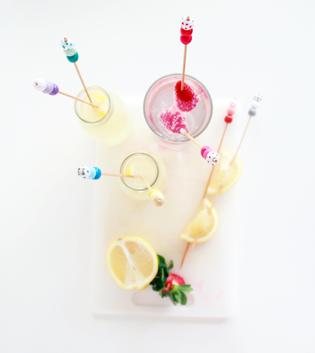 Paint your own Decorative Bead Drink Stirrers | casinositekor.highwallsblog.com