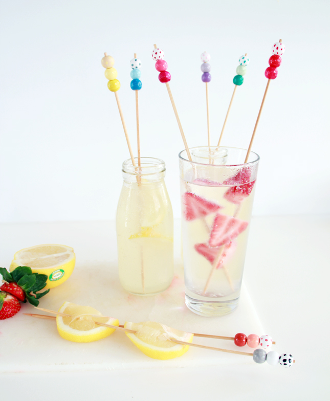 Paint your own Decorative Bead Drink Stirrers | casinositekor.highwallsblog.com