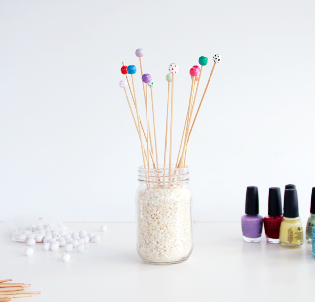Paint your own Decorative Bead Drink Stirrers | casinositekor.highwallsblog.com