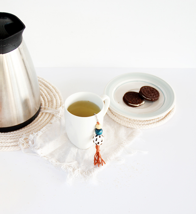 Make your own pretty tea strainer with this easy DIY | casinositekor.highwallsblog.com