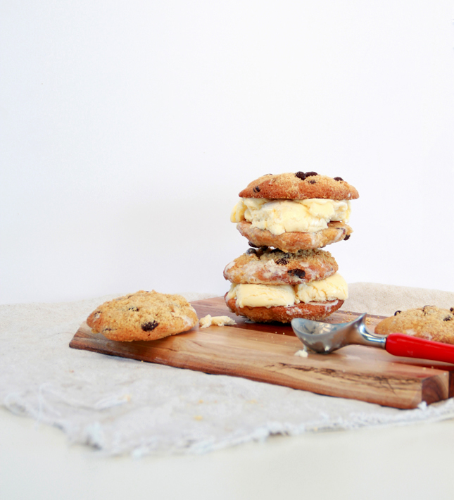 Chocolate Chip Crumb Cookie Ice Cream Sandwiches! WOW! | casinositekor.highwallsblog.com