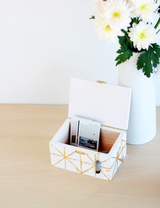 DIY Gilded Jewellery Box by High Walls (for CoCorrina) | casinositekor.highwallsblog.com
