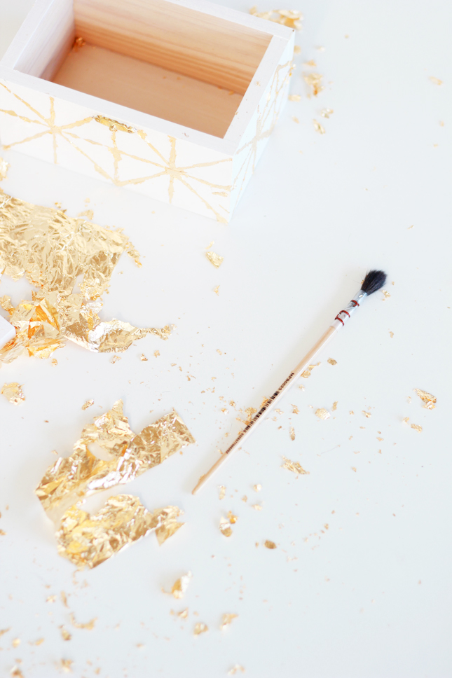 DIY Gilded Jewellery Box by High Walls (for CoCorrina) | casinositekor.highwallsblog.com