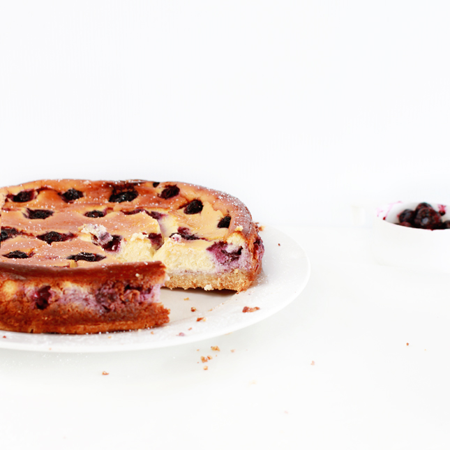 Blueberry & Lemon Baked Cheesecake | casinositekor.highwallsblog.com