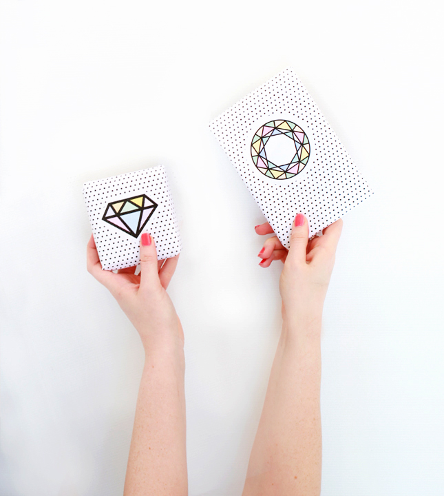 FREE Gemstone and Diamond printable wrapping paper templates | casinositekor.highwallsblog.com