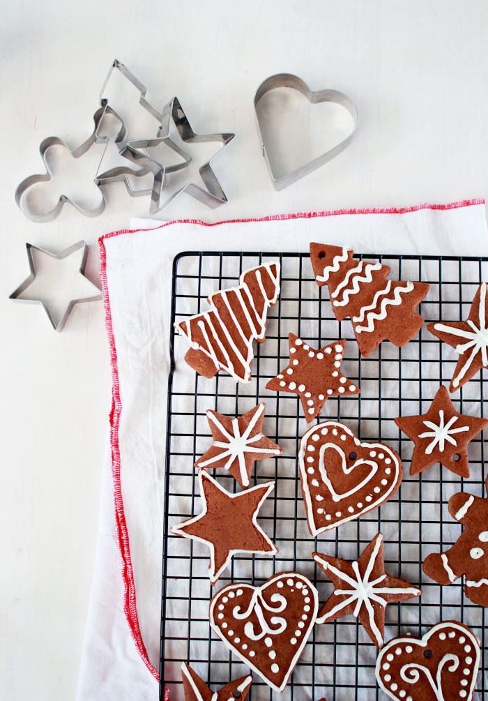 One for the Gingerbread haters: Chocolate Sugar Cookies! They might look like gingerbread, but they are SO much better! 